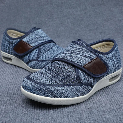 StrideEase Orthopedic Walking Shoes side profile view